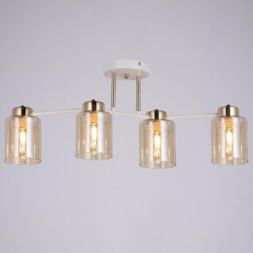 IL6111-4COU-79 WH GD Qui Потолочная люстра ILLUMICO IL6111-4COU-79 WH GD Qui