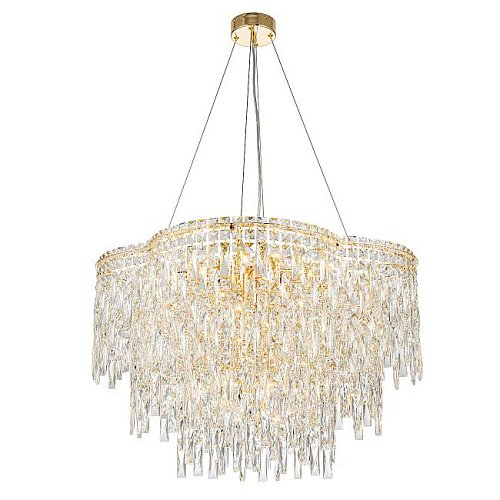 V000445 Подвесная люстра Indigo Carletti V000445 12041/16P Gold