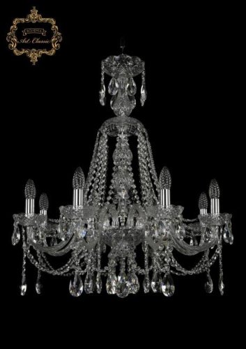 11.12.8.240.XL-78.Cr.Sp Подвесная хрустальная люстра 11.12 Art Classic 11.12.8.240.XL-78.Cr.Sp