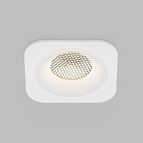 15276/LED 10W 3000K белый IP44 Встраиваемый светильник Elektrostandard Tetro 15276/LED 10W 3000K белый IP44