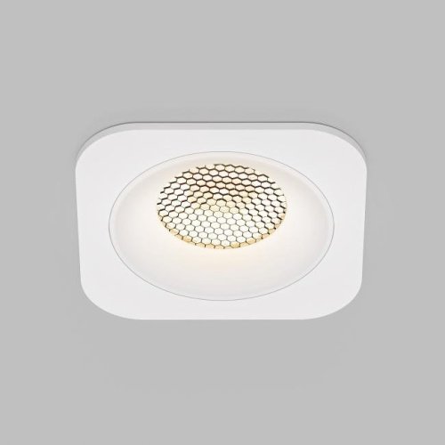 Встраиваемый светильник Elektrostandard Tetro 15276/LED 10W 3000K белый IP44