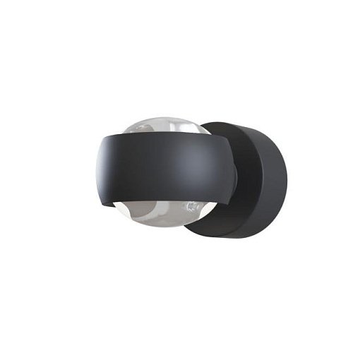 MOD072WL-L8B3K Уличный LED настенный светильник Maytoni Lens MOD072WL-L8B3K