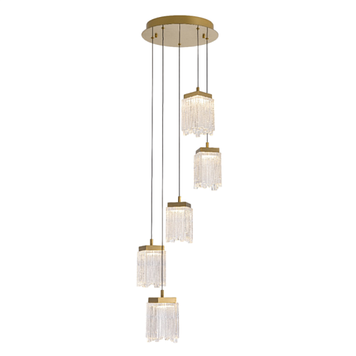MD25020403-5A2 satin gold Светильник подвесной Delight Collection MD25020403 MD25020403-5A2 satin gold