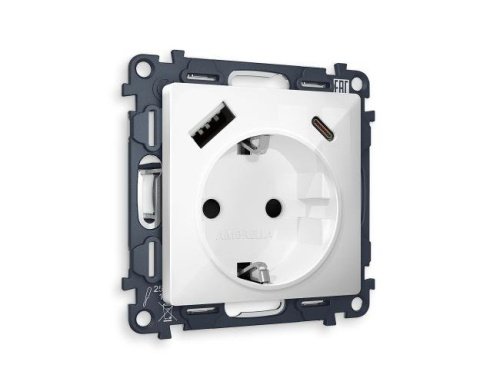 Розетка Ambrella Volt ALFA MA110010