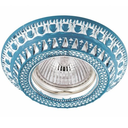 Встраиваемый светильник с узорами Vintage 370011 Novotech