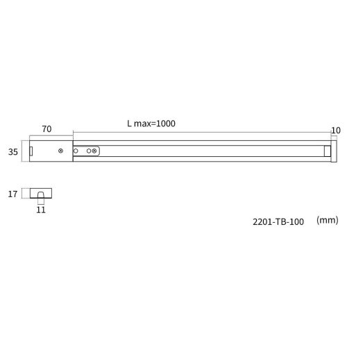 Шинопровод Favourite Practica 2201-TB-100