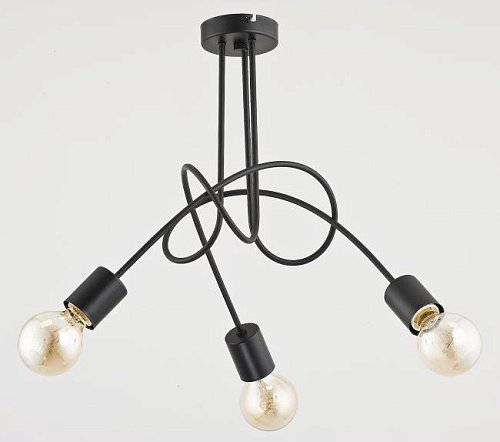 23173 Потолочная люстра Adilux Tango Black 23173