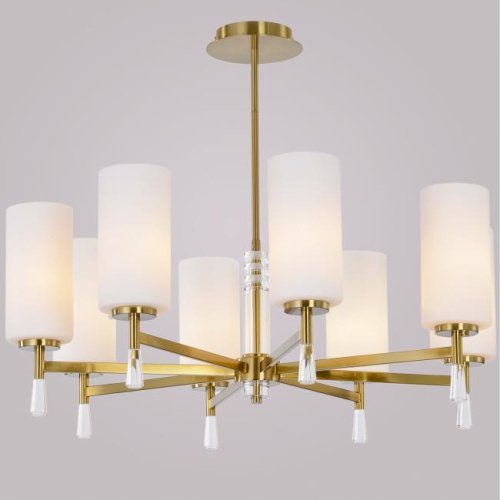 Люстра на штанге ILLUMICO IL5218-8PLS-24 HIGHBALL