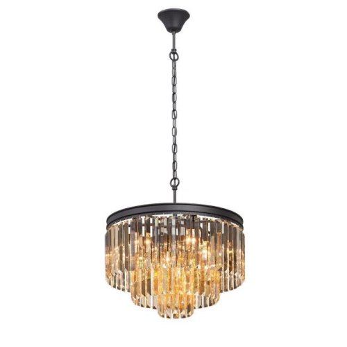 Подвесная хрустальная люстра V5154 Vitaluce Premium V5154-1/6+3+1