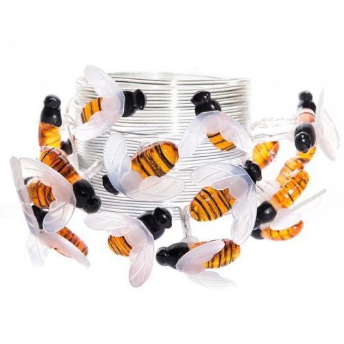 USL-S-127/PT4000 BEES Садовая гирлянда на солнечной батарее Пчелки Uniel USL-S-127/PT4000 BEES