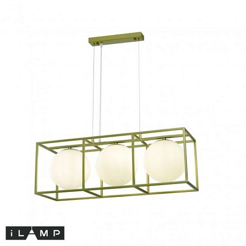 Светильник подвесной iLamp Golden P2484-3 GD