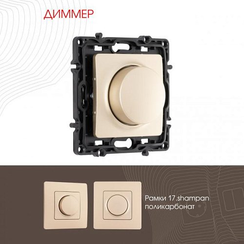217.48-1.shampan Диммер Arte Milano Am-217 217.48-1.shampan