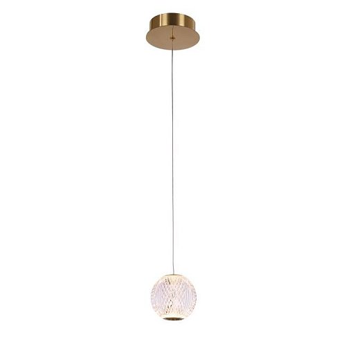 Светильник подвесной Delight Collection Elliot Diamante MD20001012-1A gold