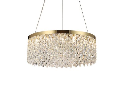 8531/60 С gold polished Подвесная люстра Newport Tiffany 8531/60 С gold polished