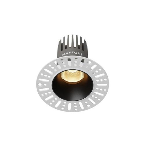 Встраиваемый светильник Maytoni Dip DL124-10W-2.7K-TRS-B