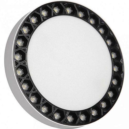 5552-36W-D217-3/4K-WH+BK Светильник потолочный iLEDEX TECHNICAL Mercury 5552-36W-D217-3/4K-WH+BK