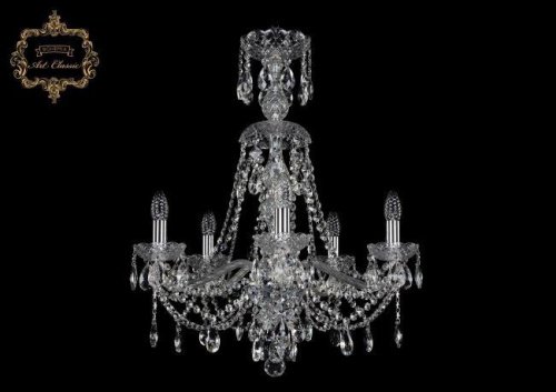 11.21.5.200.XL-70.Cr.Sp Подвесная хрустальная люстра 11.21 Art Classic 11.21.5.200.XL-70.Cr.Sp