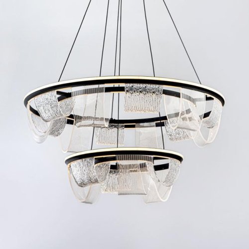 L7706-800-460 BK Подвесная люстра L LED4U L7706-800-460 BK