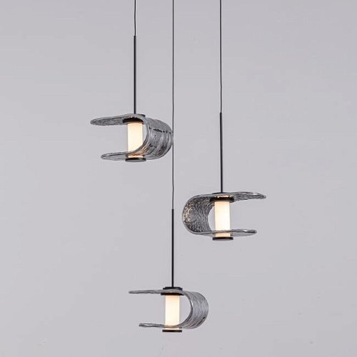 Светильник подвесной Delight Collection MD24020901 MD24020901-3A black/smoky