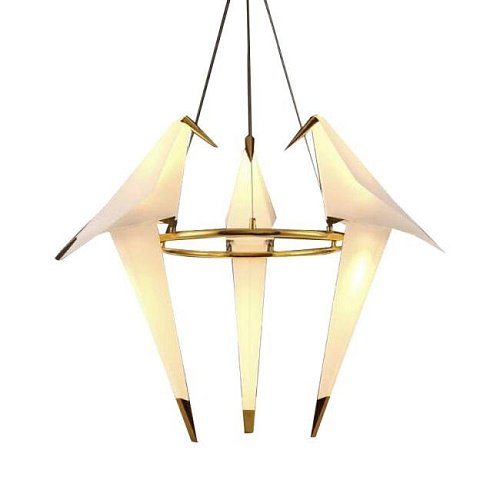 9165P-3R gold Подвесная люстра Delight Collection 9165 9165P-3R gold