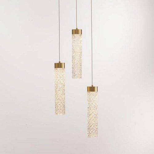 MD24030028-3A brass/clear Светильник подвесной Delight Collection MD24030028 MD24030028-3A brass/clear