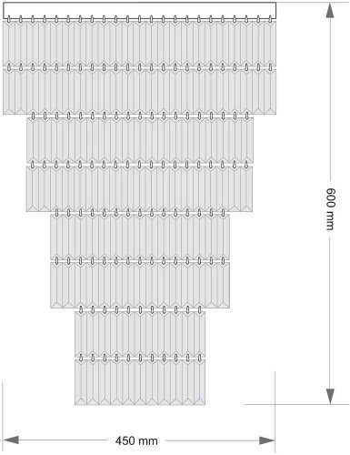Потолочная люстра Kutek Ellini ELL-PLM-6(N)450/II