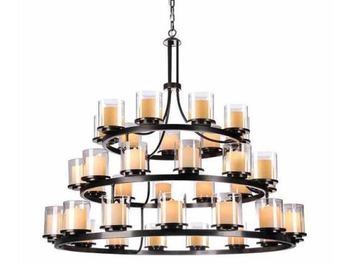 Люстра многоярусная 35000 35015+12+9/С Newport