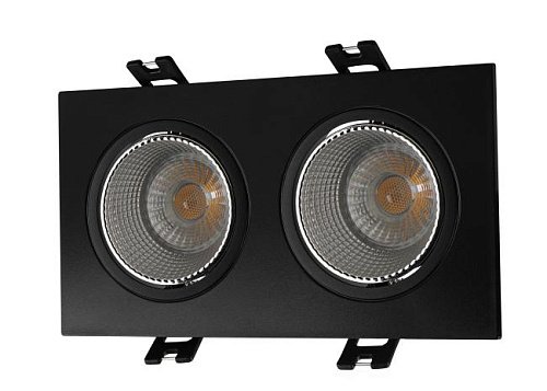 Встраиваемый светильник Denkirs Dk3020Bc DK3072-BK+CH
