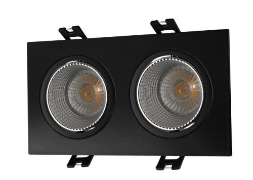 DK3072-BK+CH Встраиваемый светильник Denkirs Dk3020Bc DK3072-BK+CH