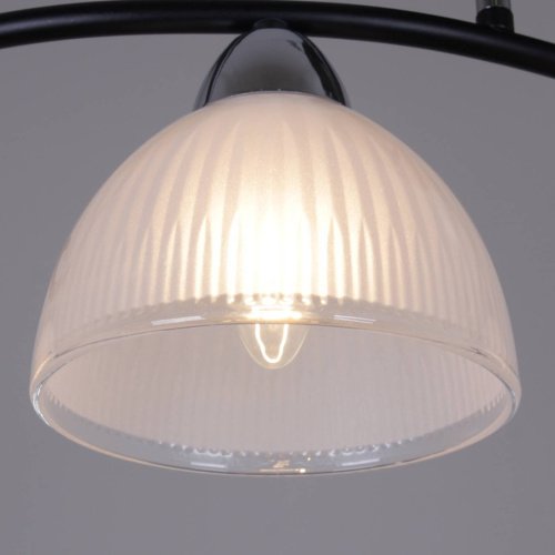 Потолочная люстра Reluce 66360-0.3-04 BK+CR