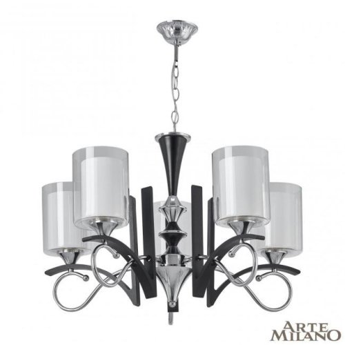 309167/5 Bk/Ni Подвесная люстра Arte Milano Florentia-9167 309167/5 Bk/Ni