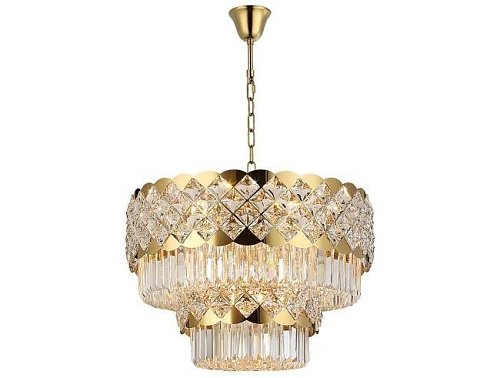 8301/60 C gold polished Подвесная люстра Newport Ashley 8301/60 C gold polished