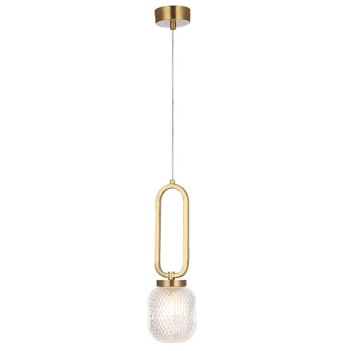 Светильник подвесной Crystal Lux Carolina CAROLINA SP1 V2 BRASS