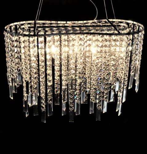 Подвесная хрустальная люстра Zucchero Lumina Deco LDP 2159-600 CHR
