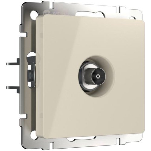 Розетка Werkel W1184003/ ТВ-розетка проходная (слоновая кость)