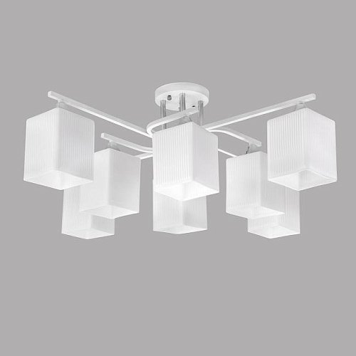 Потолочная люстра IMEX MD.6193-8-S-WH+CH