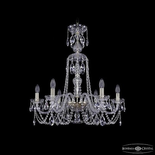Подвесная хрустальная люстра 1402 Bohemia 1402/6/240/XL-73 G