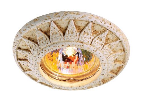 Встраиваемый светильник с узорами Sandstone 369534 Novotech