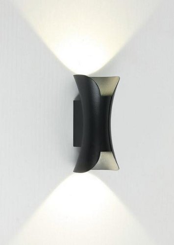 IL.0014.0007 BK Уличный настенный светильник IMEX Wels IL.0014.0007 BK