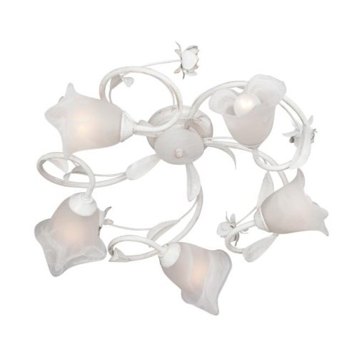 Люстра потолочная с цветочками V1538 V1538-0/5PL Vitaluce