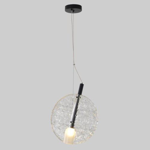 Светильник подвесной Crystal Lux Frozen FROZEN SP1 BLACK