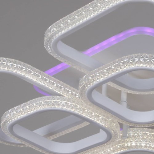 Потолочная люстра Reluce 06335-0.3-4+4B WH (RGB)