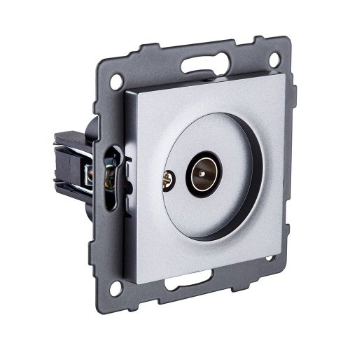 REA-007GY Розетка TV (папа), серый Kollinger REA-007GY для Aspekt, Eleganz, Reflex