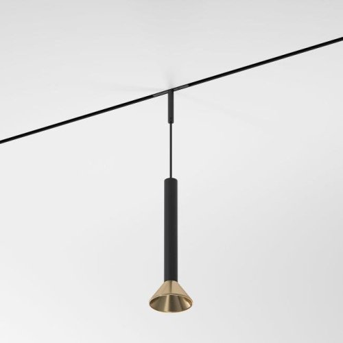 Трековый светильник Elektrostandard Mini Magnetic Mini Magnetic Трековый светильник 3W 3000K (черный/латунь) 85164/01