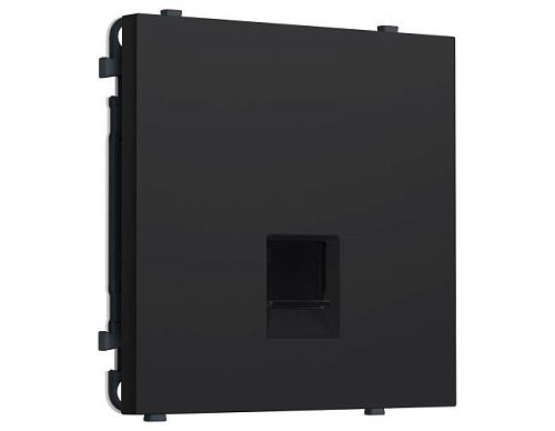 MS992010 MS992010 Комплект механизма компьютерной розетки SIGMA Черный Мягкое касание RJ-45 (8P8C) CAT6 с/ш QUANT PRO (SP9920, PR188)
