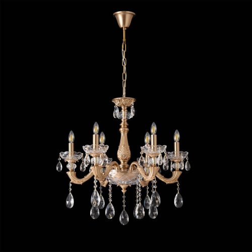 Люстра Crystal Lux ELIZABETH SP6 BRASS