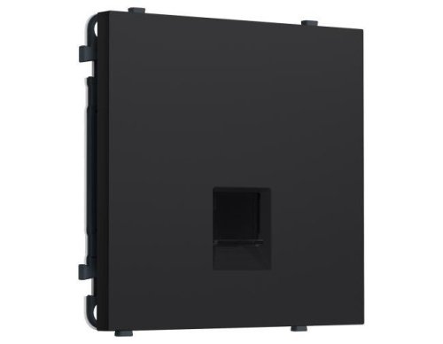 MS992030 Комплект механизма телефонной розетки SIGMA Черный Мягкое касание RJ-11 (4P4C) с/ш QUANT PRO (SP9920, PR190)