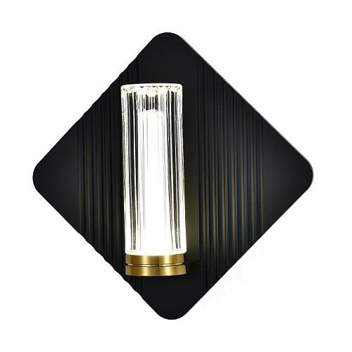 V000201L Настенный светильник Indigo Rilievo V000201L 14032/B/1W Black