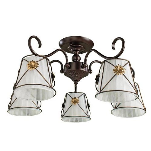 A5495PL-5BR Потолочная люстра Arte Lamp Fortuna A5495PL-5BR