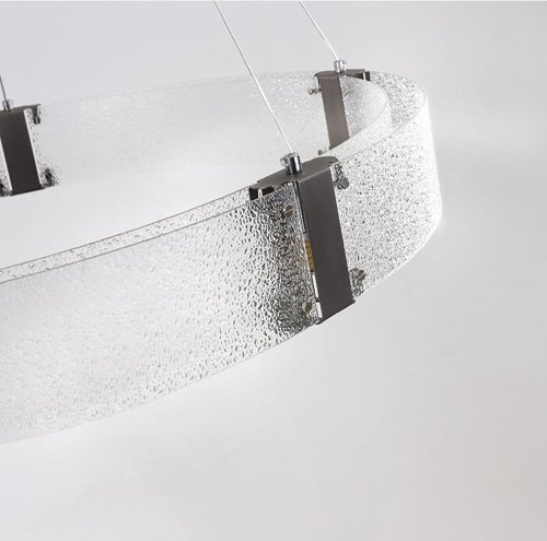 D8028P/R/D800 black/clear Подвесная люстра Delight Collection Parallel Ring D8028P/R/D800 black/clear